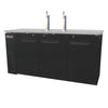 Migali C-DD72-3-HC 72" Direct Draw Beer Dispenser – Triple Keg Capacity