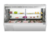 Migali C-DS-7 7 Ft Straight Glass Refrigerated Deli Display Case – 40.5 Cu. Ft.