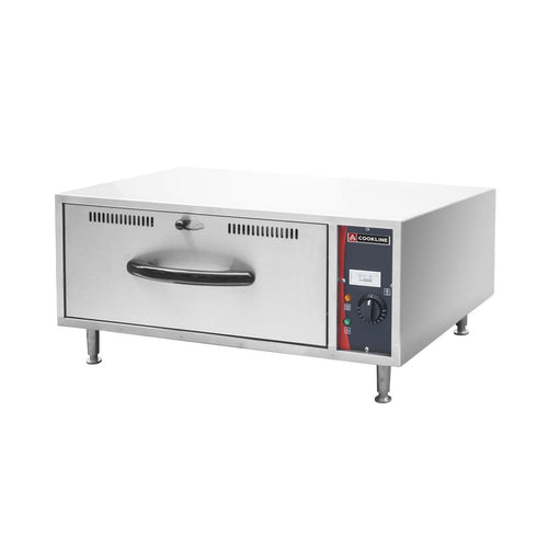 Cookline C-DW-1 Single Freestanding Stainless Steel Drawer Warmer – 120V