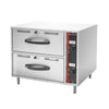 Cookline C-DW-2 Double Freestanding Stainless Steel Drawer Warmer – 120V