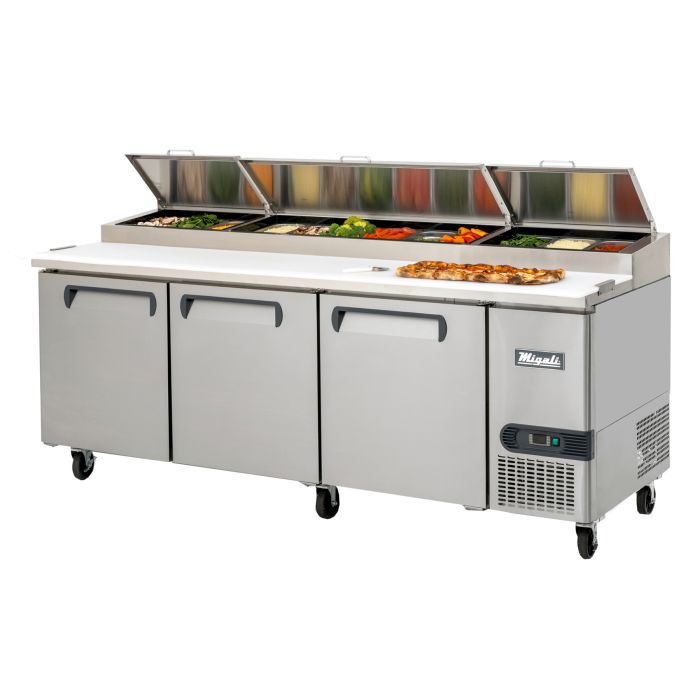 Migali C-PP93-HC 93" Pizza Prep Table – 12 Pan Capacity