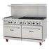 Migali Commercial Gas Range with Left-Side Griddle & Standard Oven – 2, 4 & 6 Burner Models (NG / LP)