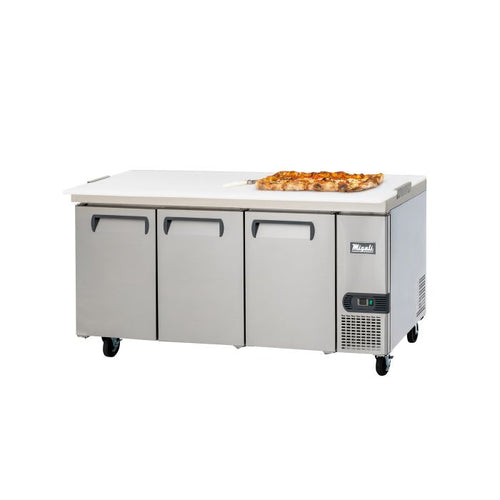 Migali C-RWT93-HC 93" Work Top Refrigerator – 26 Cu. Ft.