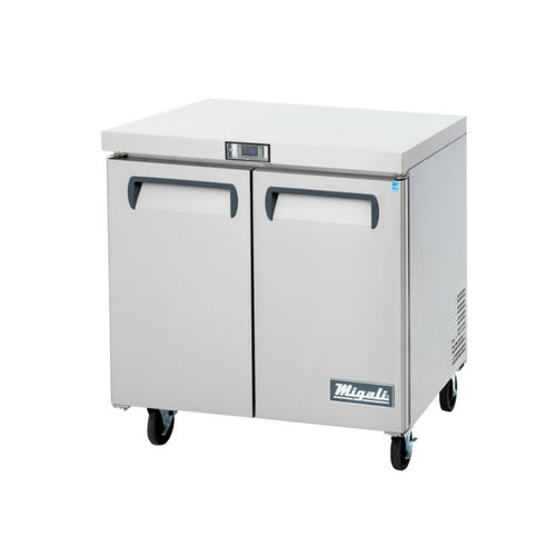 Migali C-U36F-HC 36" Undercounter & Work Top Freezer