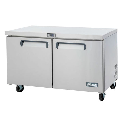 Migali C-U60F-HC 60" Undercounter & Work Top Freezer