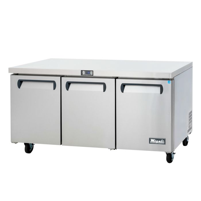 Migali C-U72R-HC 72" Undercounter & Work Top Refrigerator