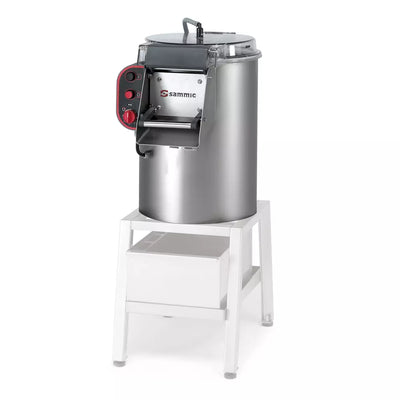 Sammic 2009250 Stand with Filter PI-10/20/PES-20 – Stainless Steel Welded Potato Peeler Stand with Integrated Filter System