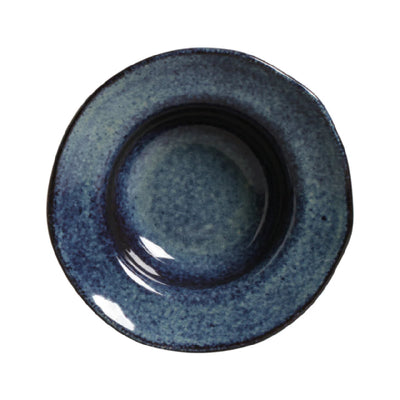 Porto Brasil Deep Rim Plate Stoneware Denim ( Case of 12)