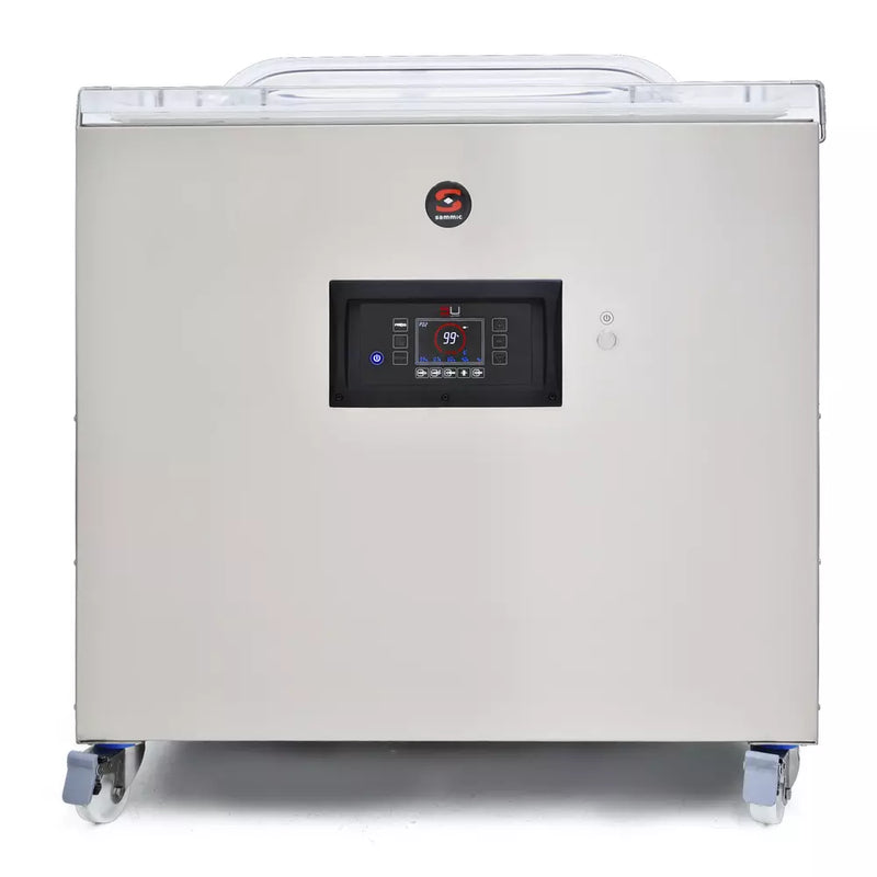 Sammic SU-810 Commercial Vacuum Packing Machine – Floor Model Chamber Sealer with Dual Seal Bars
