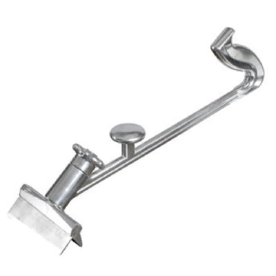 Winco Heavy-Duty Aluminum Grill Scrapers with Splash Guards