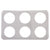 Winco ADP-444 Adaptor Plate, Six 4-3/4