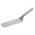 Winco Stainless Steel Turners with White Polypropylene Handles