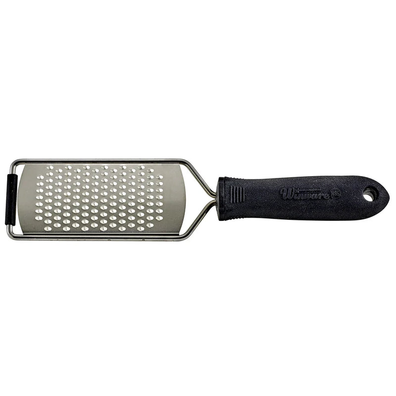 Winco VP Series Stainless Steel Grater with Soft Grip Handle
