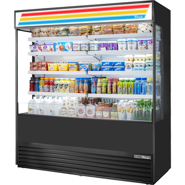 True TOAM-72GS-HC~TSL01 Glass Sided Refrigerator with Hydrocarbon Refrigerant~True Standard Look Version 01