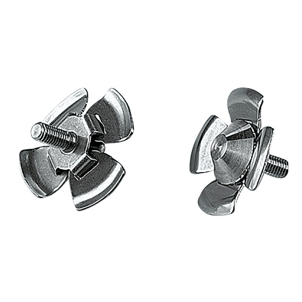 Waring CAC08 5-3/8" Butterfly Agitator – Stainless Steel Drink Mixer Blade for DMC20, DMC90 & WDM Series (Pack of 6)