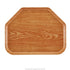 Cambro Camtray 15" x 20" Trapezoid Fiberglass Serving Tray ( Case of 12 )