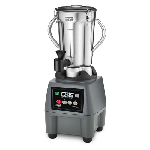 Waring 3.75 HP heavy-duty one-gallon food blender with spigot, 120 volts