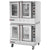 Cookline CC80-DBL Deep-Depth Double-Deck Gas Convection Oven - 120,000 BTU