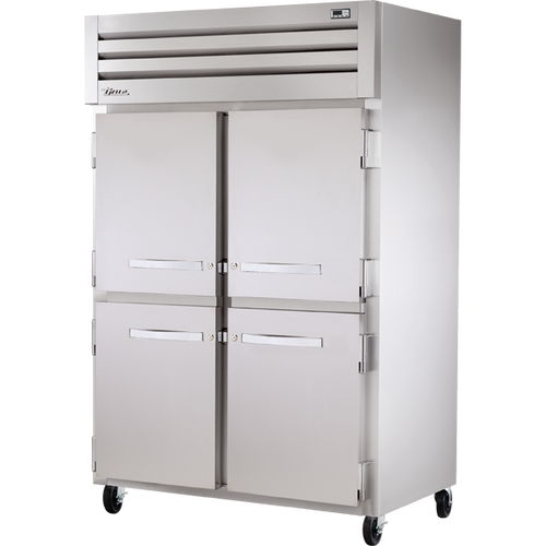 True STR2H-4HS Reach-In Solid Half Swing Door Heated Cabinet