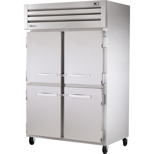 True STR2H-4HS Reach-In Solid Half Swing Door Heated Cabinet