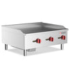 Cookline CGG-36M 36-Inch Manual Gas Countertop Griddle - 90,000 BTU