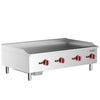 Cookline CGG-48T-HD 48-Inch Thermostatic Gas Countertop Griddle - 120,000 BTU