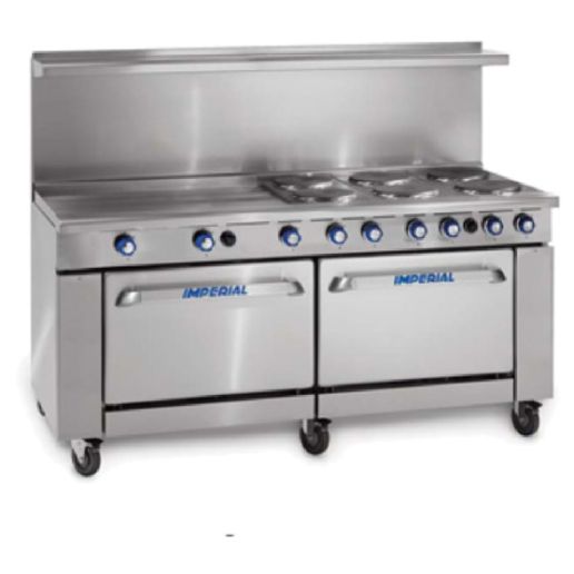 Imperial IR-12-E-CC Pro Series Restaurant Electric Range 72"