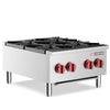 Cookline CHP-24-4 24-Inch Four-Burner Gas Countertop Hot Plate - 100,000 BTU