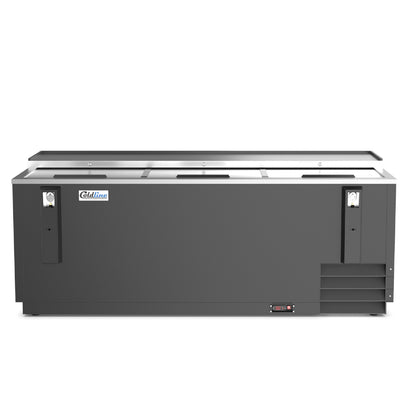 Coldline BBC-80 horizontal bottle cooler front view
