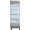 Coldline C-1FG 29" Glass-Door Reach-In Freezer, 23 Cu. Ft.