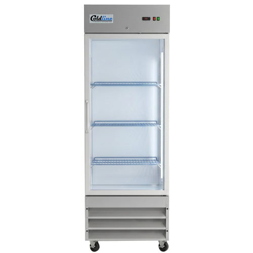 Coldline C-1FG 29-inch glass-door commercial reach-in freezer