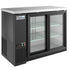 Coldline CBB-48G-SL 48-inch sliding glass door back bar cooler