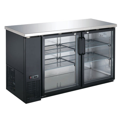 Coldline CBB-60G 60-inch swing glass door back bar cooler
