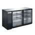 Coldline CBB-60G-T 60-inch thin-top swing glass door back bar cooler