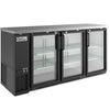 Coldline CBB-72G Series 72" Glass Door Back Bar Cooler