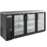 Coldline CBB-72G 72-inch swing glass door back bar cooler