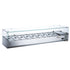 Coldline CTP80 countertop salad bar with glass rail