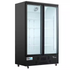 Coldline G2-B merchandiser refrigerator interior and shelving