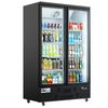 Coldline G2-B 49" Double Glass Door Merchandiser Refrigerator, 34 Cu. Ft.