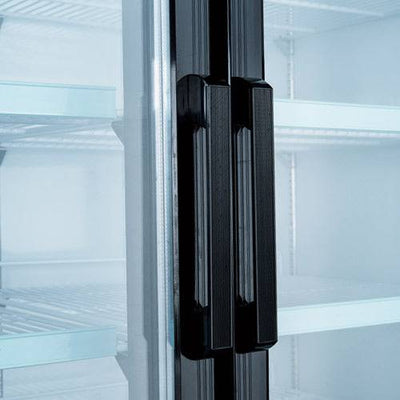 Coldline G80-B merchandiser refrigerator, angle view