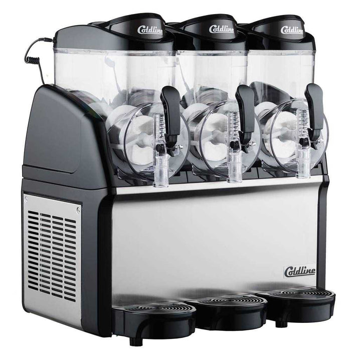 Coldline GRANITA-3N triple-bowl granita slush machine