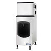 Coldline ICE550-FA-BD250-30 550 lb Full-Cube Ice Machine with 250 lb Dispenser