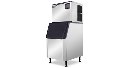 Coldline ICE550M-HA-B445-30 30" 550 lb. Half Cube Modular Ice Machine with 445 lb. Bin