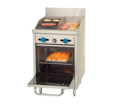 Comstock-Castle, F318-12-1RB, Range, 24", 12" Griddle, 12" Charbroiler