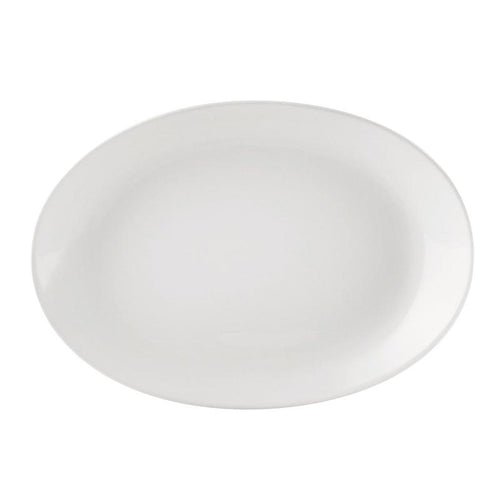 CAC Chinaware Coupe Coupe Oval Platter 11"