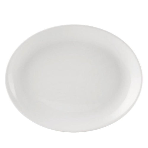 CAC Chinaware Coupe Coupe Oval Platter 9 1/2"