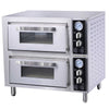 Cookline CPO-2D Double-Deck Countertop Pizza Oven with Independent Chambers - 240V, 3200W