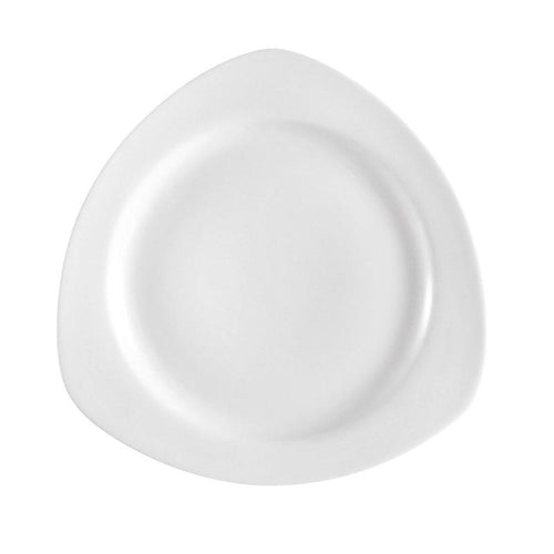 CAC Chinaware Camptown Triangular Soup Plate 12oz 9"