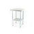 Adcraft WT-E Stainless Steel Work Table with Galvanized Undershelf