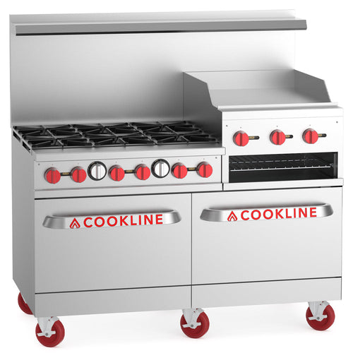 Cookline CR60-24RG natural gas commercial range